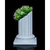 Vaso Decorativo Cachepot Ruínas Antigas