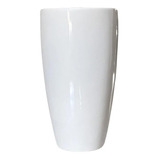 Vaso Decorativo Fibra De Vidro Premium 54cm Cachepot Branco