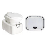 Vaso Sanitário Plástico Cassete Giratorio 22l Com Portinhola