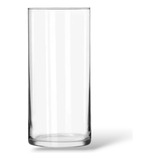 Vaso Tubo Vidro Cilíndrico Transparente 10x30 Decoração 