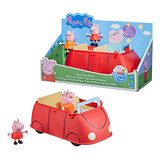 Veículo Hasbro Peppa Pig 21cm O Carro Vermelho Da Família