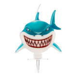 Vela Aniversário Tubarão Shark 3d Procurando Nemo - 01 Unid