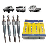 Vela Aquecedora Hr 8v/ K2500 8v / L200 2.5 ( Jogo 4 Peças )