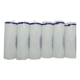 Velas 7 Sete Dias Branca Anjo Da Guarda 250g Kit 6 Unidades