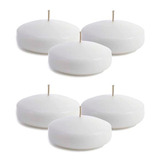 Velas Flutuante Decoração 18 Horas Festas - Kit 6 Unidades