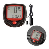 Velocímetro Ciclo Computador Para Bicicleta Com Odometro 15f Cor Preto