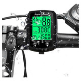 Velocimetro De Bike Ciclo Computador De Bordo Luz Lcd 19 Funções Cor Preto Dongguan