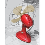 Ventilador Antigo / Vintage ('50s) - Restaurado