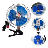Ventilador Automotivo Universal Portátil 6 Polegadas 12v