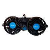 Ventilador Carro Duplo Caminhao Onibus 12v