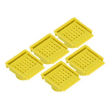 Ventilador De Colmeia Amarela, 5 Peças, Leve, Abs, Não Tóxic