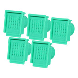 Ventilador De Colmeia Verde Verde, 5 Peças, Leve, Abs, Não T