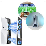 Ventilador De Refrigeração Com Led Para Ps5 Slim Atualizado