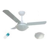 Ventilador Teto 3 Pás Pérola New Lorensid Controle Remoto 