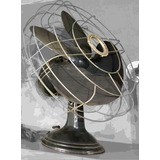 Ventilador Vintage ('50s) - Restaurado No Funcionamento