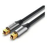 Vention - Cabo De Áudio Fibra Óptica Toslink Spdif 1 Metro