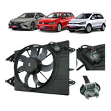 Ventoinha Com Defletor Gol Saveiro Voyage Fox G5 G6 G7 