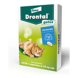 Vermífugo Drontal Gatos - 4 Comprimidos