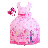 Vestido Charmoso Tematico Minnie Princesas