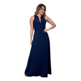 Vestido Evasê Pregas Diagonal Madrinha Marsala Clean Vl839
