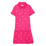 Vestido Gola Polo Tommy Hilfiger Menina Original Eua Tenista