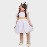 Vestido Infantil Baby Promoção Festa Natal Menina Ano Novo