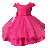 Vestido Infantil Jardim Encantado Festa Princesa Luxo
