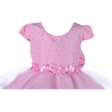 Vestido Infantil Jardim Encantado Festa Princesa Luxo