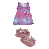 Vestido Para Bebe Bebe Blogueirinha Rosa Com Sapato Bebe 