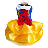 Vestido Pet - Branca De Neve - Cachorro Ou Gato