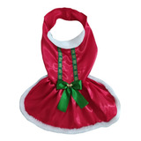 Vestido Pet Natal Cachorro Grande Golden Labrador Border Col
