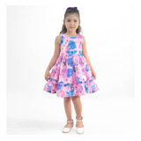 Vestido Tema Stitch E Angel Mini Fashionista Casual Luxo