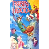 Vhs - Robin Hood - Desenho - Dublado