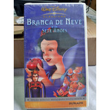 Vhs Branca De Neve E Os Sete Anoes - Lacrado De Fábrica