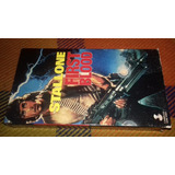 Vhs First Blood ( Rambo ) Imp Cobra Rocky Predador Platoon