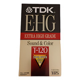 Vhs Virgem Tdk E-hg T-120 ( Lacrada )