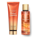 Victoria's Secret Amber Romance Loção 236ml+splash 250ml