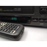 Video Cassete Gradiente Vpc-500 Com Controle Remoto