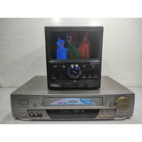 Vídeo Cassete Philips 6 Cabeças Hifi Vr788 Vhs Funciona B8d