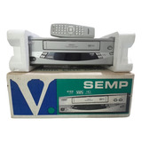 Video Cassete Semp 5 Head Impecável Zero Novíssimo