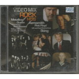 Vídeo Mix - Rock Hits - Metallica - Queen - Cd Usado