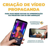 Video Propaganda Animada Com Locução 60 Seg