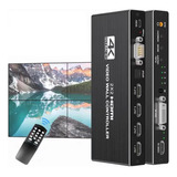 Vídeo Wall Splitter Hdmi Vga Dvi 1x2 2x2 4 Telas Full Hd