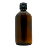 Vidro Ambar 200ml Vazio C/ Tampa Lacre Preta 20un