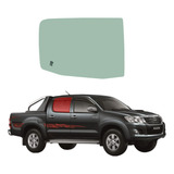 Vidro Da Porta Traseira Direita Passageiro Hilux 2006 A 2016