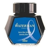 Vidro De Tinta Waterman - Cor Azul