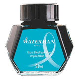 Vidro De Tinta Waterman Azul Oceano S0110810