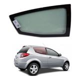Vidro Ford Ka Janela Fixo 08/13 3 Portas Verde Lado Direito