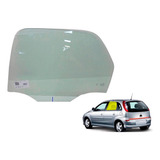 Vidro Porta Verde Gm Corsa 2 Traseiro Lado Esquerdo.