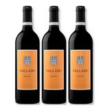 Vinho Vallado Douro Tinto 750 Ml Kit 3 Un